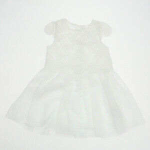 Early Days Girls White Dress size: 9-12 Months